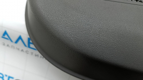 Door trim panel rear right Hyundai Elantra 21-23 dark gray, insert and armrest, plastic, worn