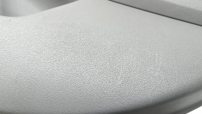 Door trim panel rear right Hyundai Elantra 21-23 dark gray, insert and armrest, plastic, worn