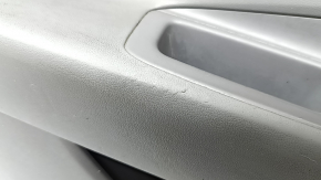 Front left door panel for Hyundai Elantra 21-23, black leather