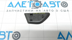 Dark gray inner door handle cap for the rear right Hyundai Elantra 21-26