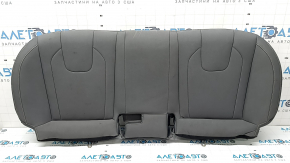 Rear seat row 2 Hyundai Elantra 21-23 black fabric, one-piece backrest