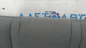 Rear seat row 2 Hyundai Elantra 21-23 black fabric, one-piece backrest