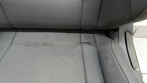 Driver's seat for Hyundai Elantra 21-23 without airbag, manual, dark gray fabric, broken rear trim fasteners, dry cleanable