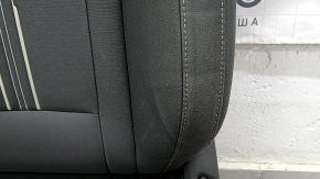 Driver's seat for Hyundai Elantra 21-23 without airbag, manual, dark gray fabric, broken rear trim fasteners, dry cleanable