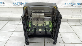 Driver's seat for Hyundai Elantra 21-23 without airbag, manual, dark gray fabric, broken rear trim fasteners, dry cleanable