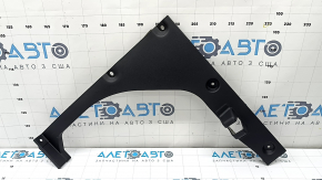 Right trunk seat divider for Hyundai Elantra 21-23, black