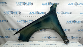 Front right fender Audi Q7 16-26 blue LV5Z, worn