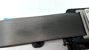 Rear right seat belt for Hyundai Elantra 21-23, dark gray, faded, needs cleaning