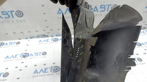 Right intercooler deflector for Audi Q7 20-24 3.0T MHEV, cracks