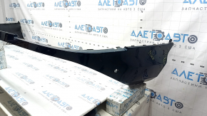 The bare lower rear bumper of the Audi Q7 20-26 for parking sensors, blue