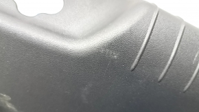 Black, scratched Hyundai Elantra trunk opening trim for 2021-23