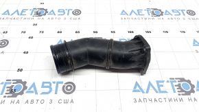 Right lower intercooler pipe for Audi Q7 20-21 3.0T MHEV, second to turbo, plastic