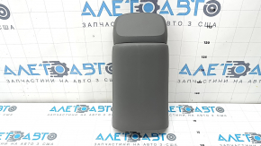 Dark gray rear center console trim for Hyundai Elantra 21-23
