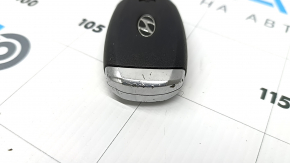 Hyundai Elantra 21-26 key, 5 buttons, chrome trim