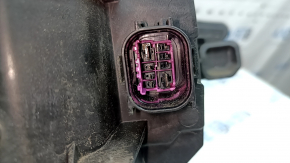 Left front headlight assembly for Audi Q7 20-24 with seal, LED + halogen, scratches