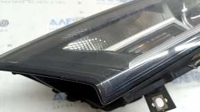 Left front headlight assembly for Audi Q7 20-24 with seal, LED + halogen, scratches
