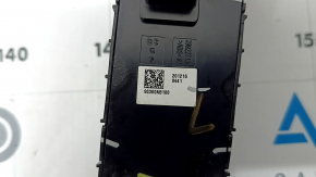 Hyundai Elantra 21-23 center console button block without parking sensors and a parking button, silver, scratches