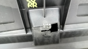 Lower rear right door trim panel for Audi Q7 20-26, gray molding, quattro, chip, crack in fastener