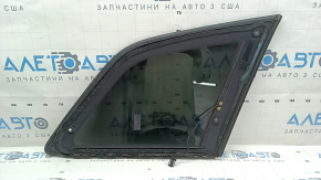 Rear left window, blind glass, Audi Q7 19-26, tinted, with chrome molding