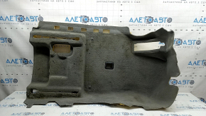 Front left floor covering for Audi Q7 16-26, gray, dry-cleanable
