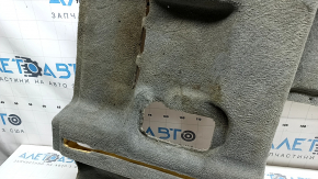 Front right floor covering for Audi Q7 16-26, gray, dry-cleanable, tear