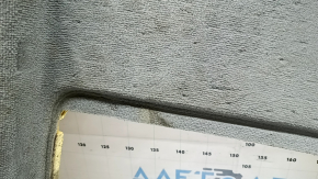 Front right floor covering for Audi Q7 16-26, gray, dry-cleanable, tear