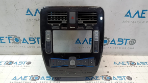 Nissan Leaf 13-17 climate control system with frame, monitor control, air duct, two buttons not working, scratches
