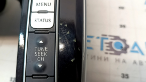 Nissan Leaf 13-17 climate control system with frame, monitor control, air duct, two buttons not working, scratches