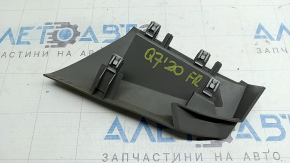 Audi Q7 2020-2026 gray center right dashboard trim