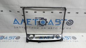 Monitor frame, display Audi Q7 19-26 chrome, butt