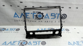 Monitor frame, display Audi Q7 19-26 chrome, butt