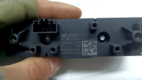 Audi Q7 20-26 small black center console button block for parking sensors and 360-degree cameras