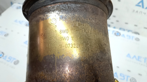 Audi Q7 20-24 3.0T MHEV exhaust pipe with catalytic converter without 2 studs