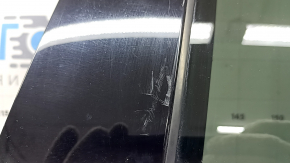 Rear left door assembly for an Audi Q5 80A 18-24 keyless, tinted, blue LX5R, dent, bump, scratches on the trim
