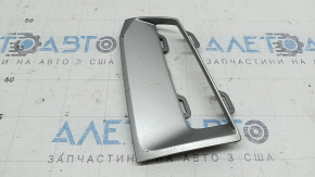 Left front bumper grille molding for Audi Q7 20-24 silver