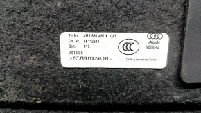 Audi Q7 16-26 trunk floor, dark gray, dry cleanable, pile tear