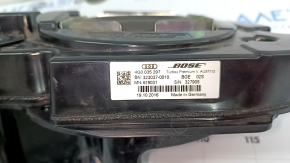 The membrane has come loose on the front left door speaker of the Audi A6 C7 12-18 Bose.