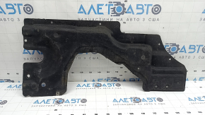 Audi Q7 16-26 rear left underbody protection, tears