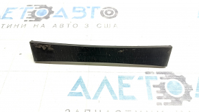 Upper side center console trim for Audi Q7 20-26 in dark wood (gray-brown oak), broken mount, needs dry cleaning