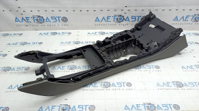 Audi Q7 20-24 black upper center console trim