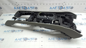 Audi Q7 20-24 black upper center console trim