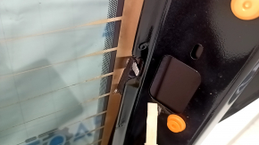 Naked tailgate with glass for Ford Escape MK4 20-22 black UM, with wiper linkage and arm