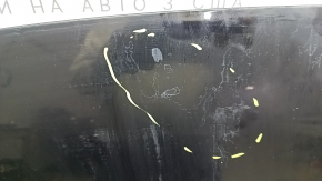 The hood of a Ford Escape MK4 20-22 aluminum, black UM, with chips.