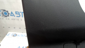Black driver's knee pad for Ford Escape MK4 20-26, cracks in fasteners, scratches