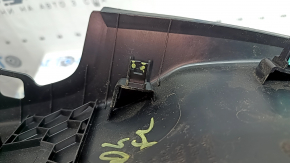 Black driver's knee pad for Ford Escape MK4 20-26, cracks in fasteners, scratches