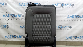 Rear seat backrest, 2nd row, right, Ford Escape MK4 20-22, without airbag, gray and black fabric, white stitching, mechanical