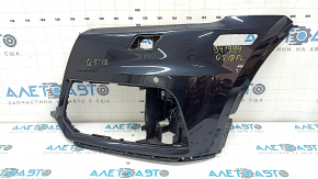 Front bare bumper, left side, Audi Q5 80A 18-20, white, for parking sensors, for headlight washers, without plug