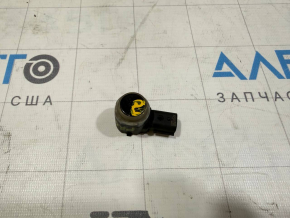 The front parking sensors on a Lincoln MKZ 17-20 are cracked.