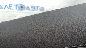 Door trim card rear left BMW X5 G05 19-23 leather schwarz/Canberra-Beige without curtain