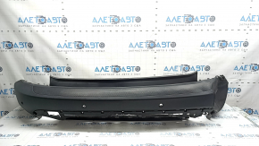 Rear bumper, bare, Ford Escape MK4 20-26, with parking sensors and no towbar. Structure, scratches, parking sensor ring peeled off, broken, missing fragment.